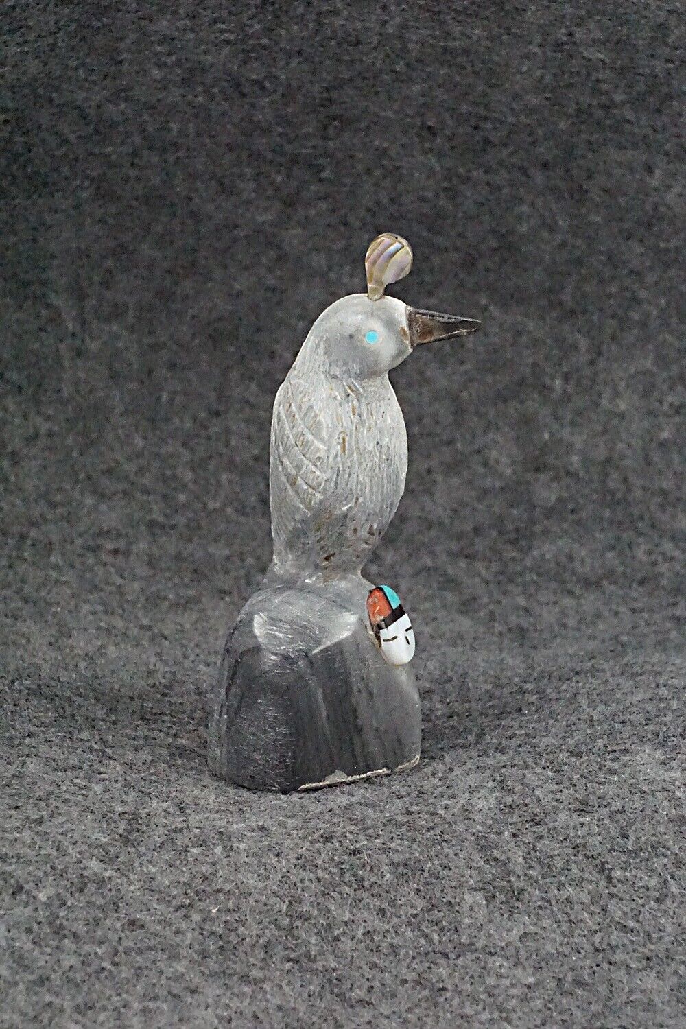 Quail Zuni Fetish Carving - Darrin Boone