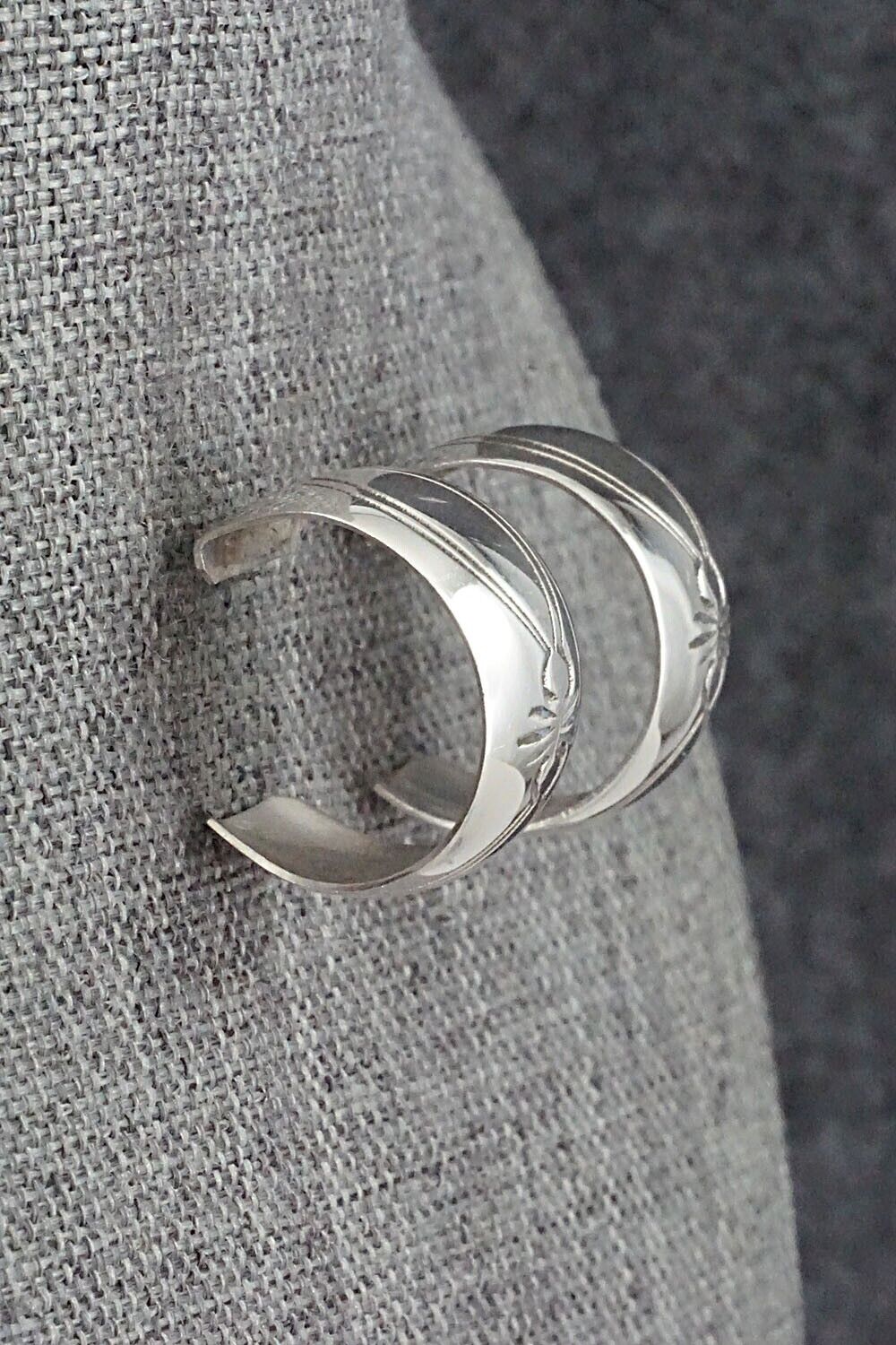 Sterling Silver Hoop Earrings - Nova Ashley