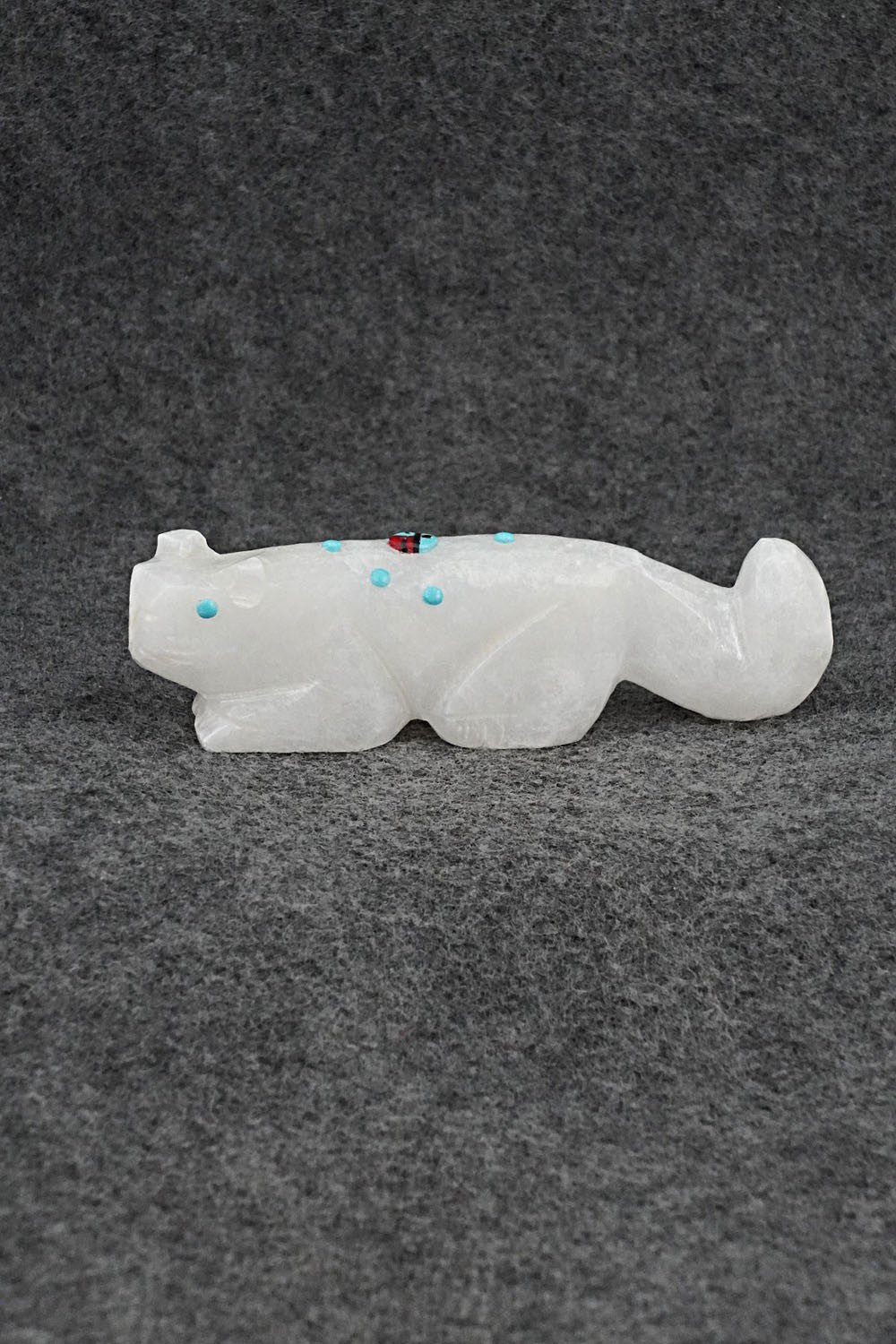 Mountain Lion Zuni Fetish Carving - Dannette Laate