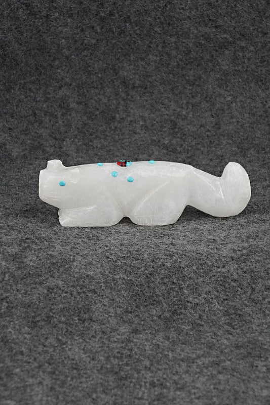 Mountain Lion Zuni Fetish Carving - Dannette Laate
