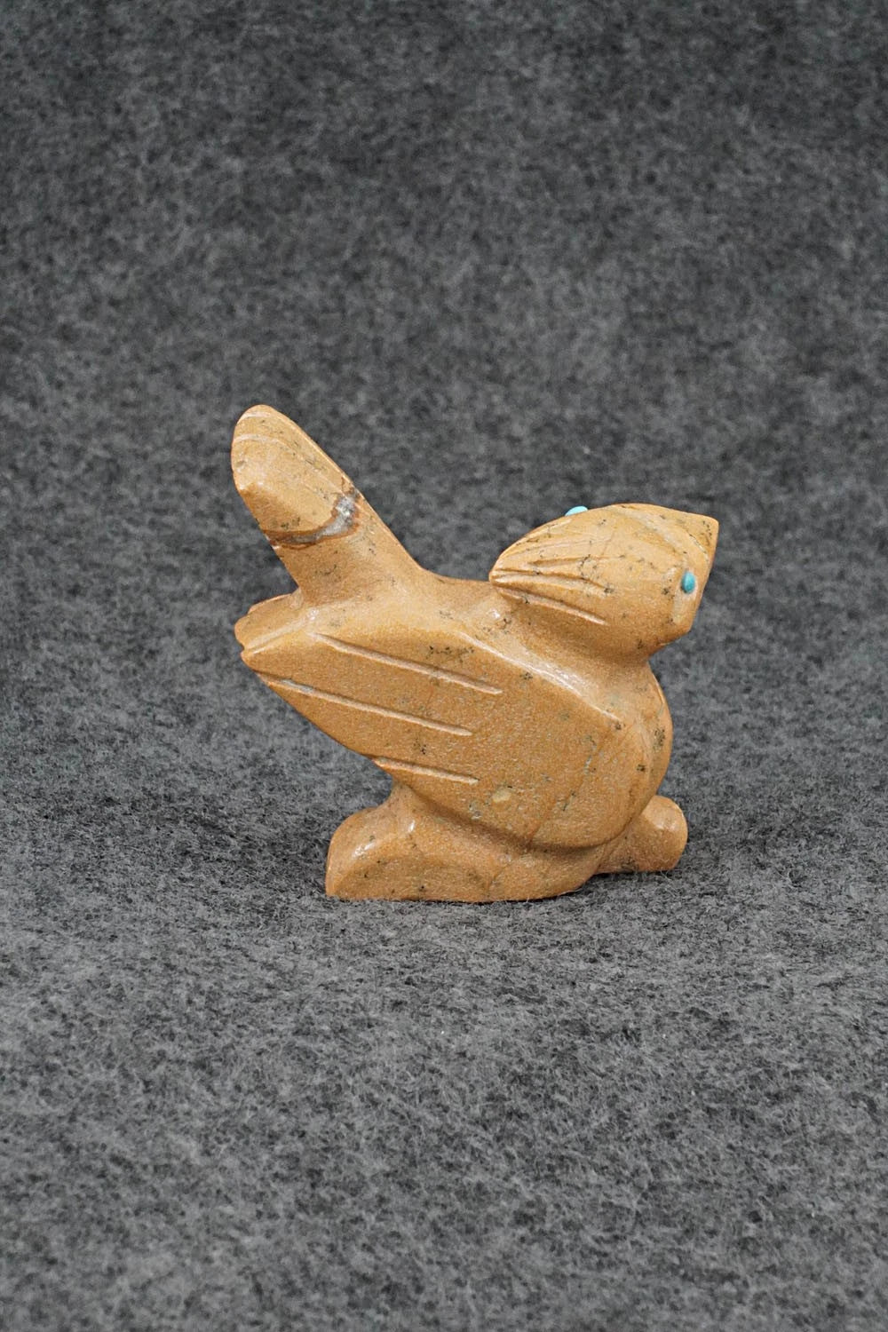 Roadrunner Zuni Fetish Carving - Mike Tucson