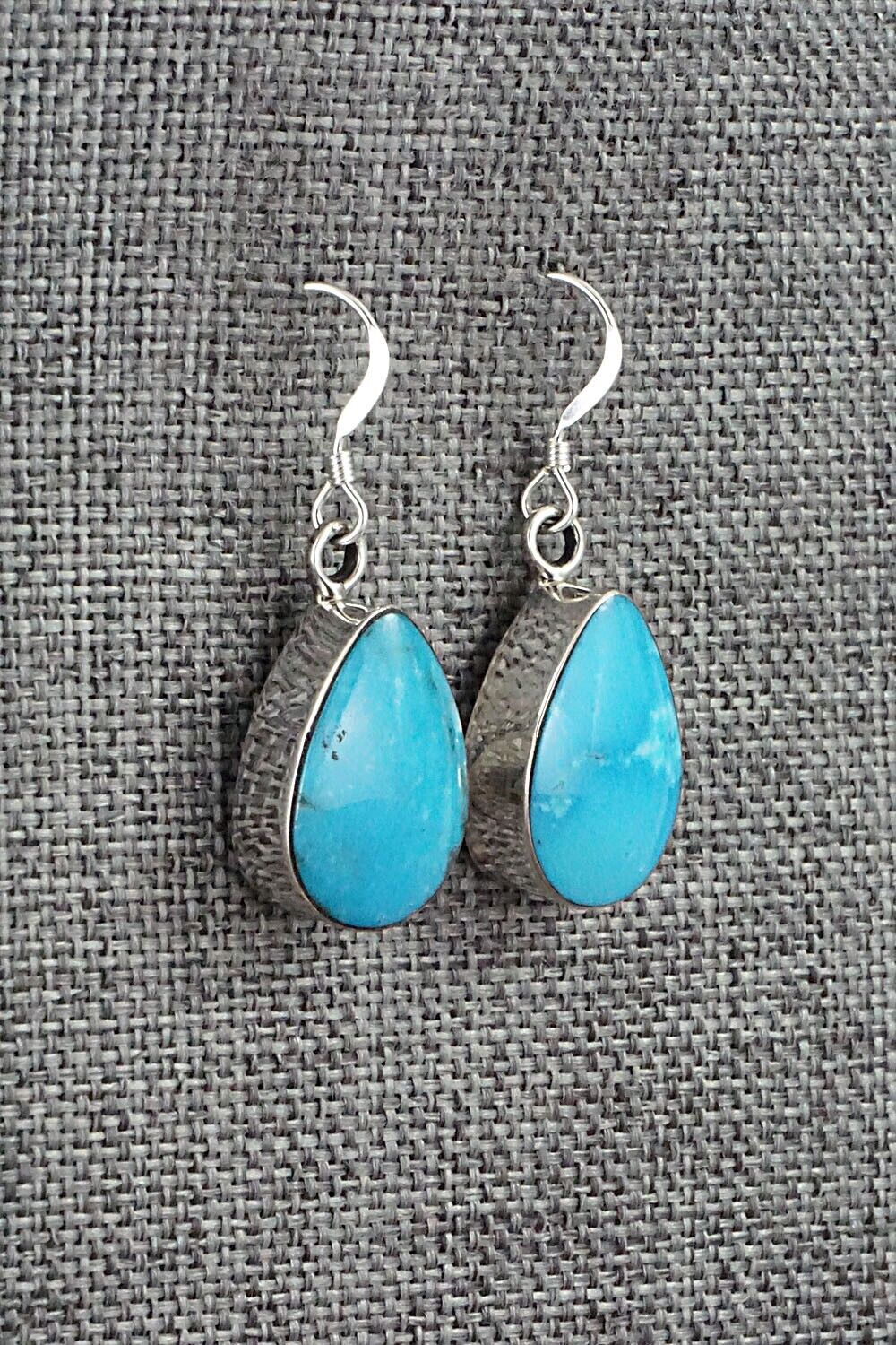 Turquoise & Sterling Silver Earrings - Sadie Jim
