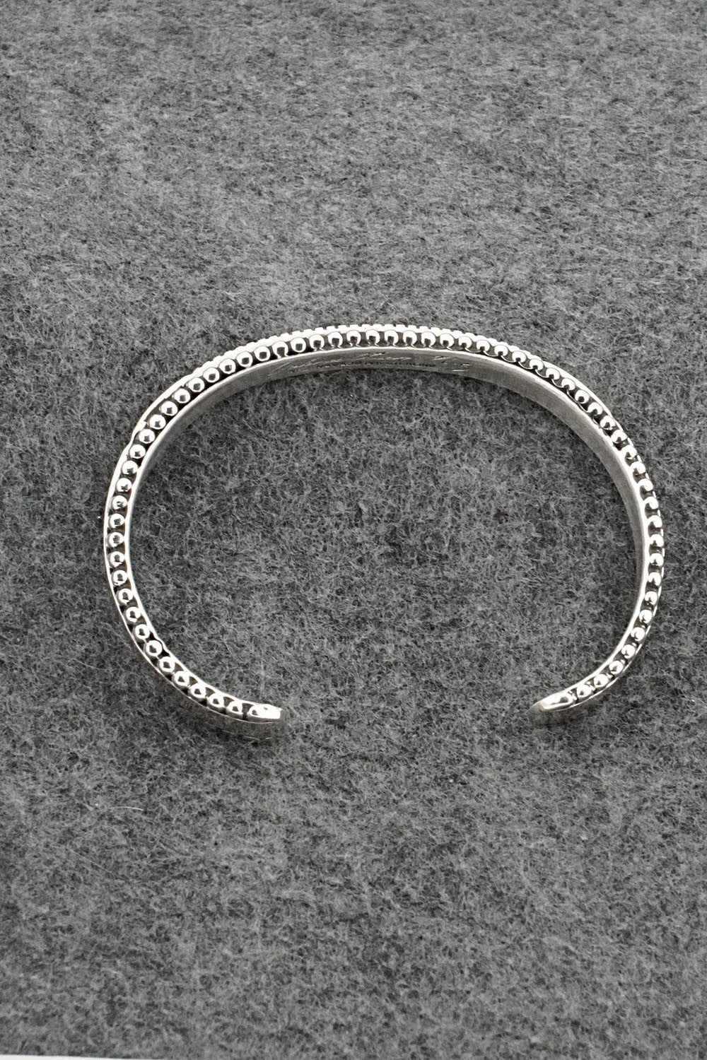 Sterling Silver and 14k Gold Bracelet - Jonathan Nez