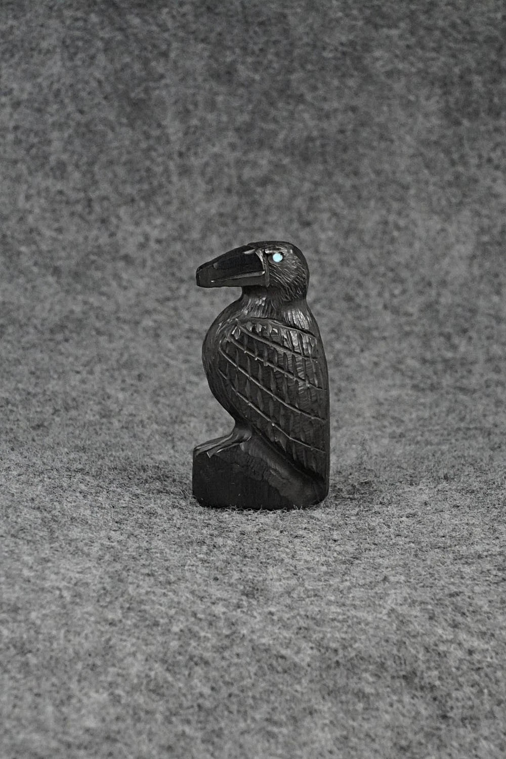 Crow Zuni Fetish Carving - Chris Peina