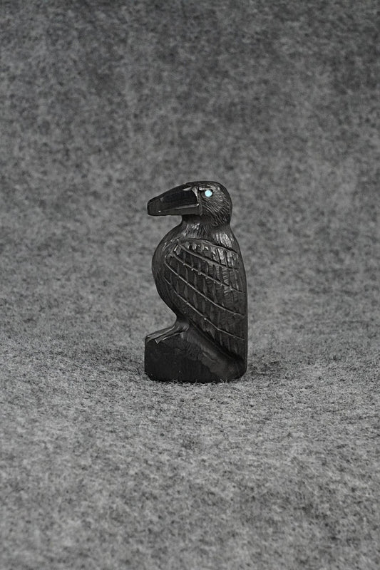 Crow Zuni Fetish Carving - Chris Peina