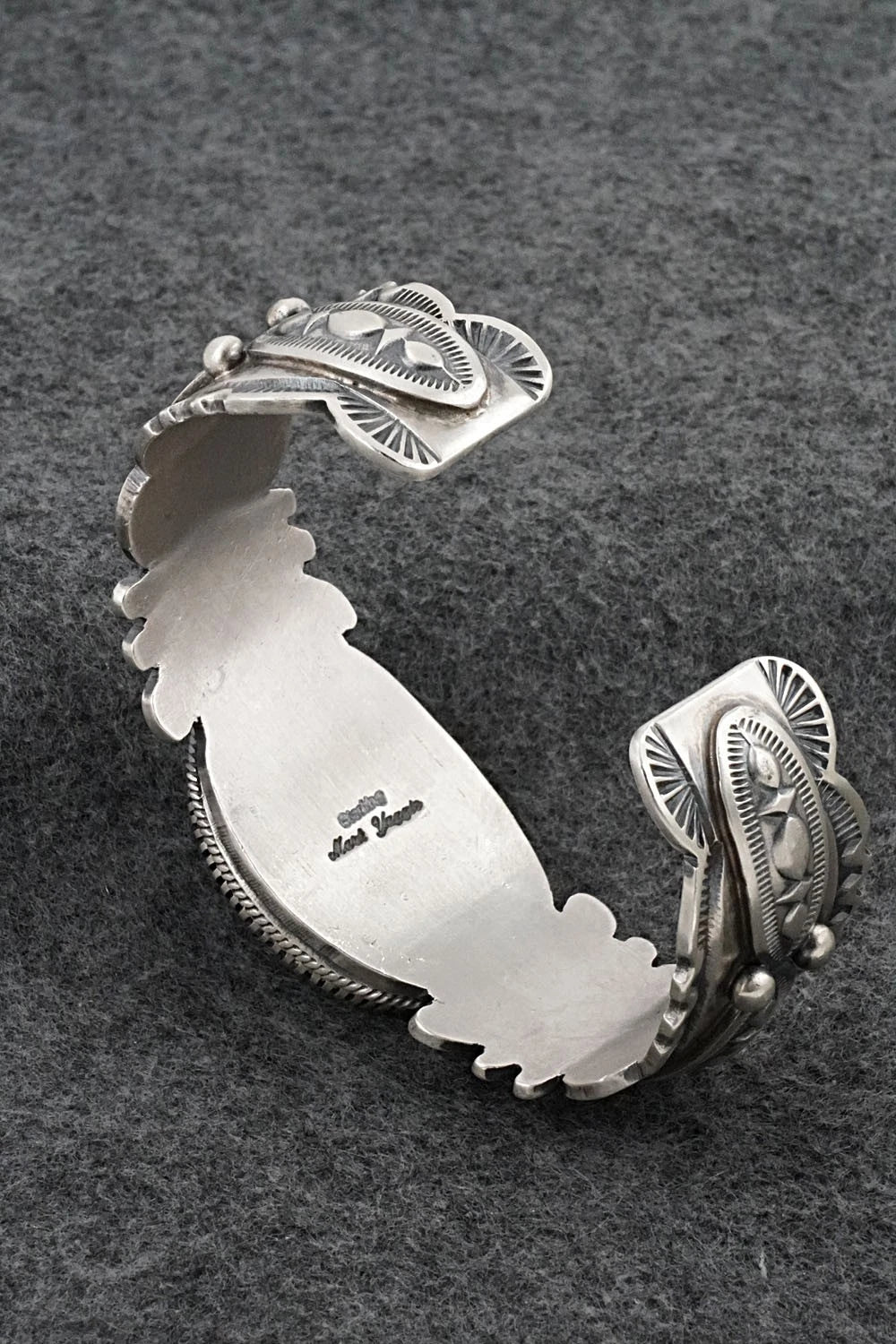 Turquoise & Sterling Silver Bracelet - Mark Yazzie