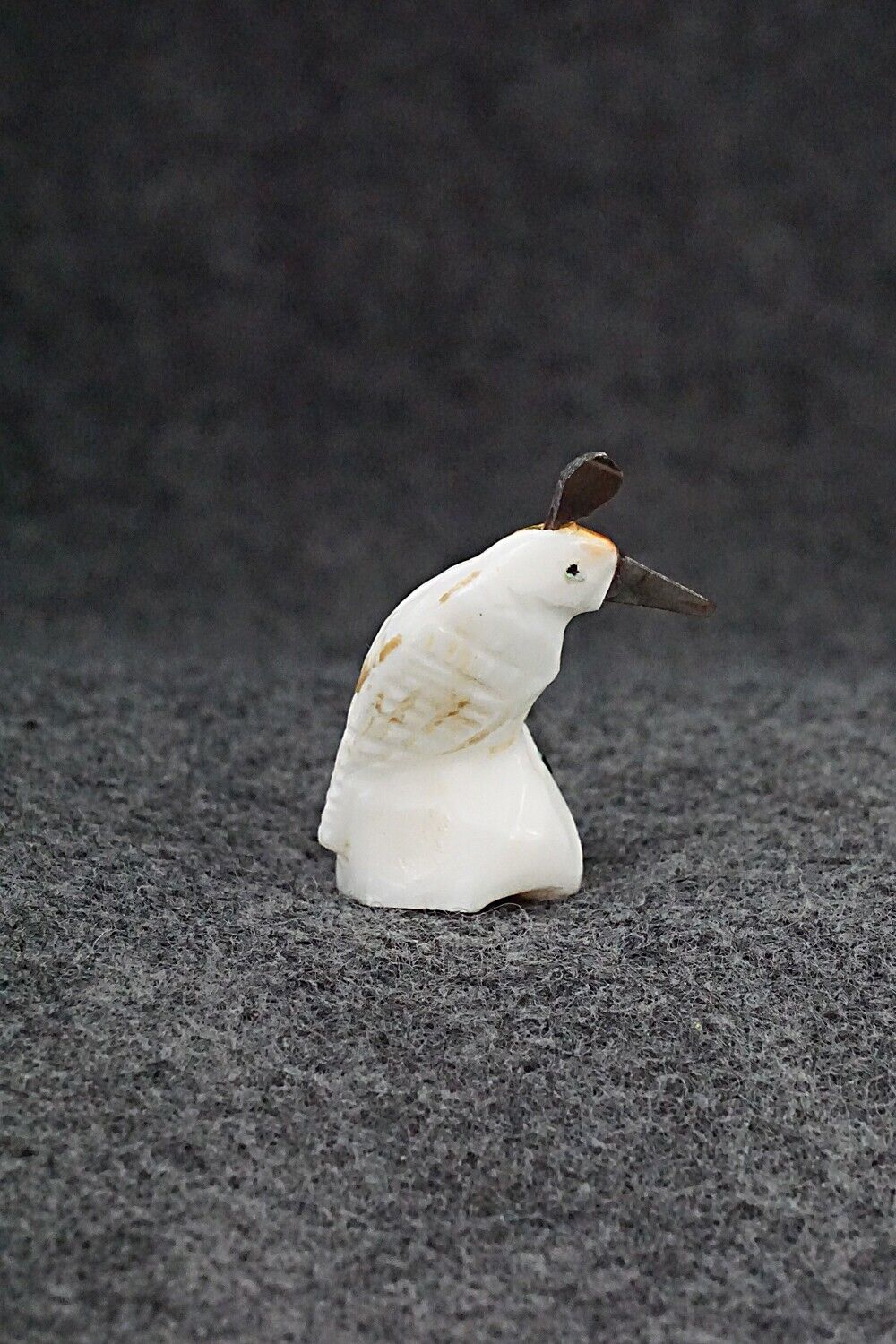 Quail Zuni Fetish Carving - Darrin Boone