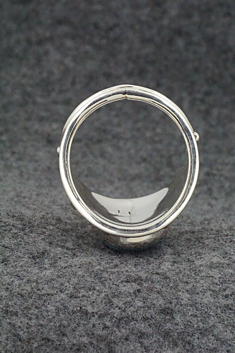Turquoise and Sterling Silver Ring - Larson Lee - Size 13