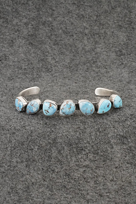 Turquoise & Sterling Silver Bracelet - Verley Betone