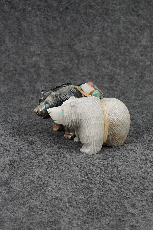 Bear Zuni Fetish Carving - Farlan & Paulette Quam