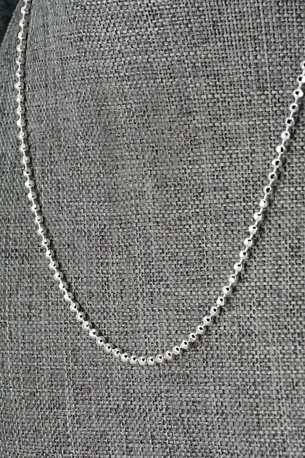Sterling Silver Chain Necklace - Sterling Silver 16"