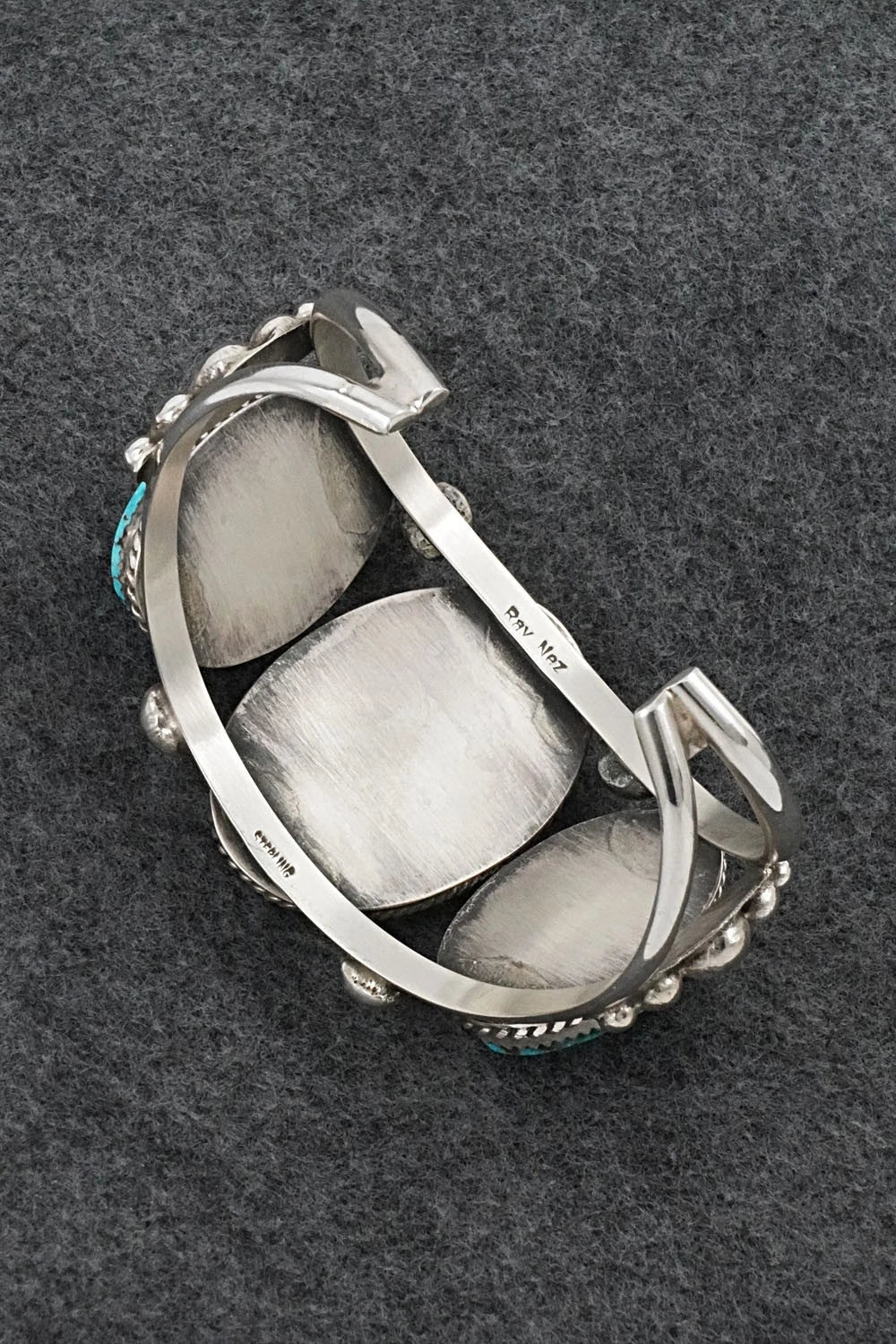 Turquoise & Sterling Silver Bracelet - Ray Nez