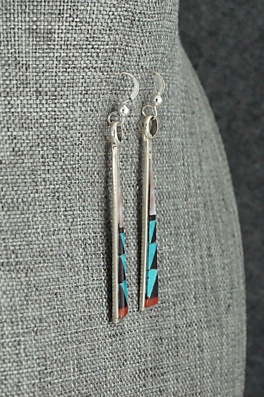 Multi-Stone & Sterling Silver Earrings - Tammie Qualo