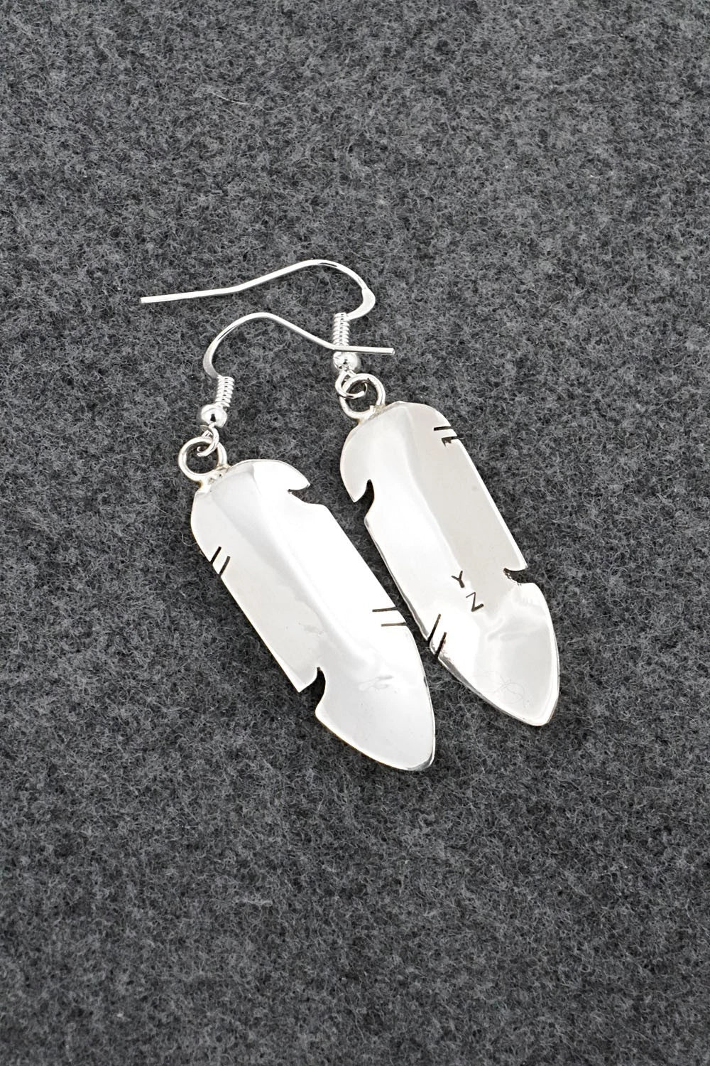 Turquoise & Sterling Silver Earrings - Marilyn Yazzie