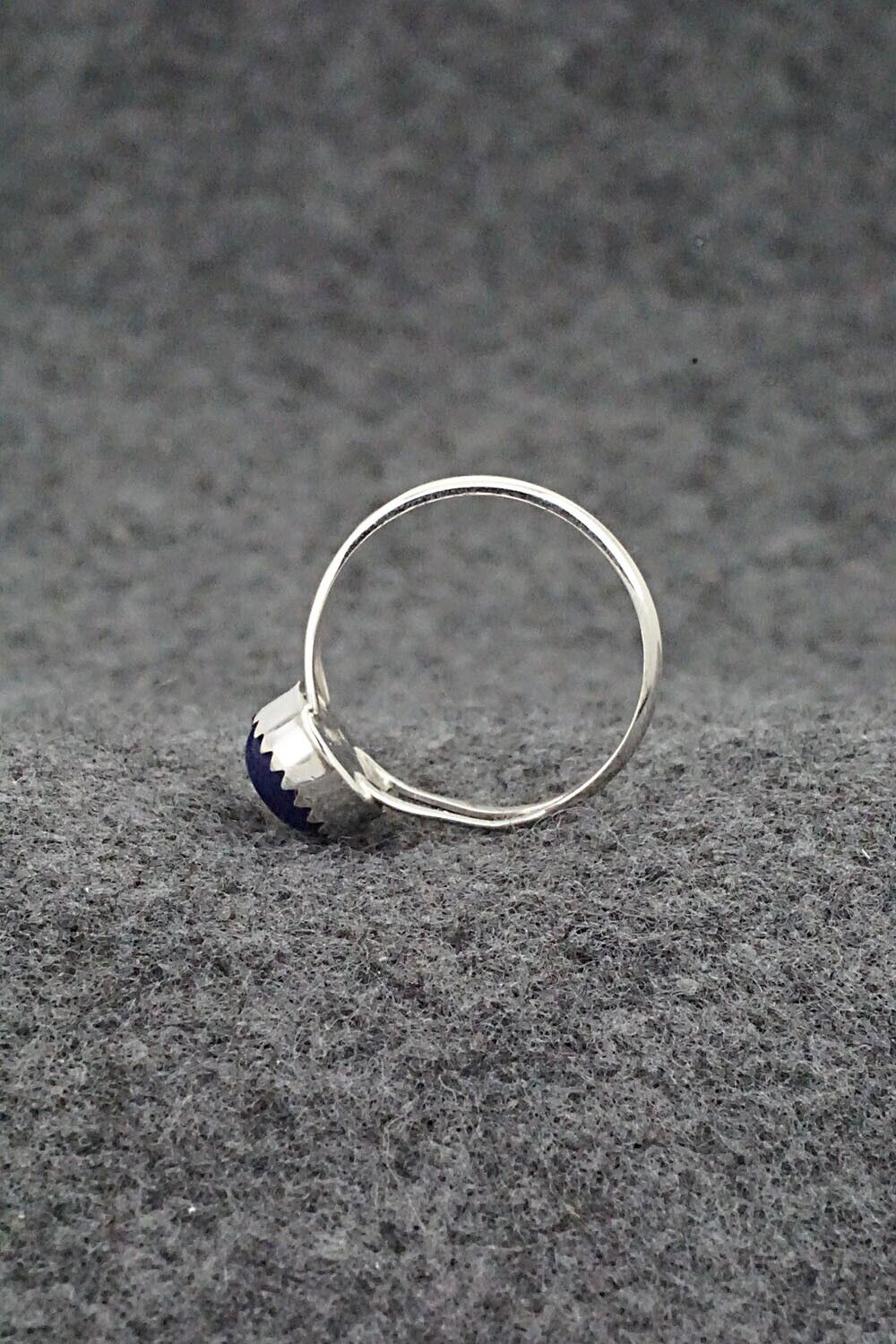 Lapis and Sterling Silver Ring - Robert Martinez - Size 7.25