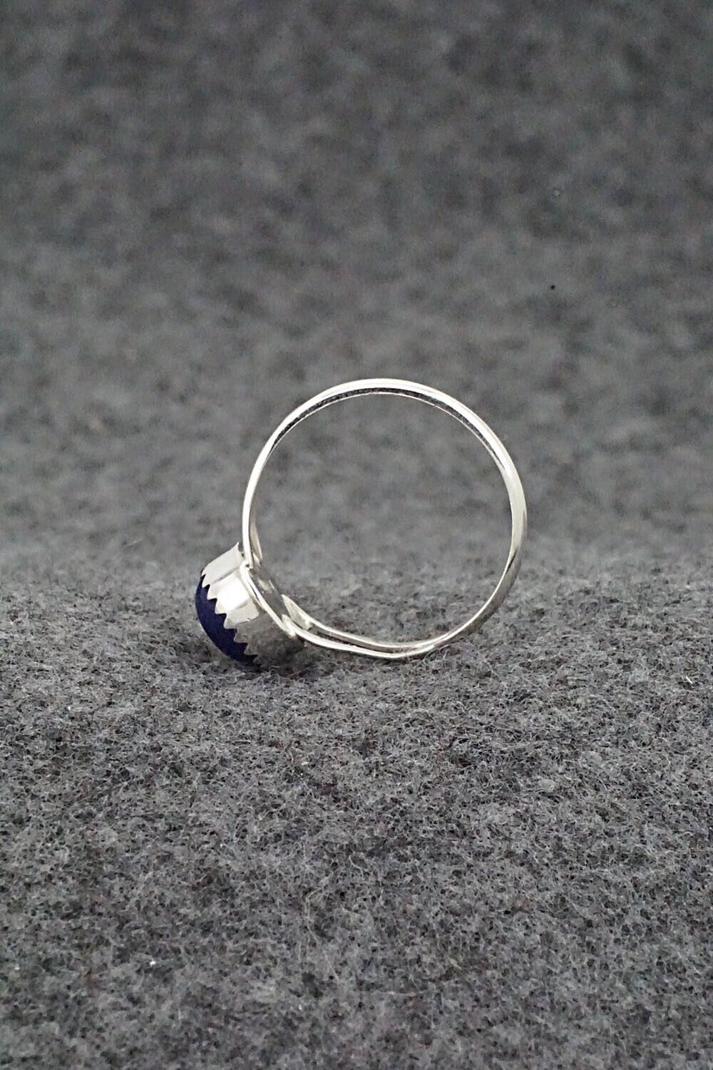 Lapis and Sterling Silver Ring - Robert Martinez - Size 7