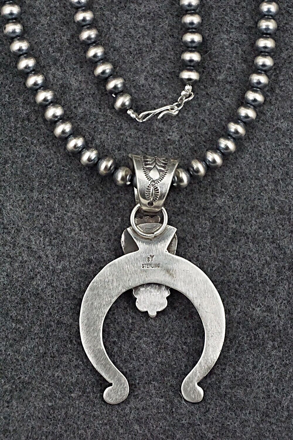 Turquoise & Sterling Silver Necklace - Samuel Yellowhair