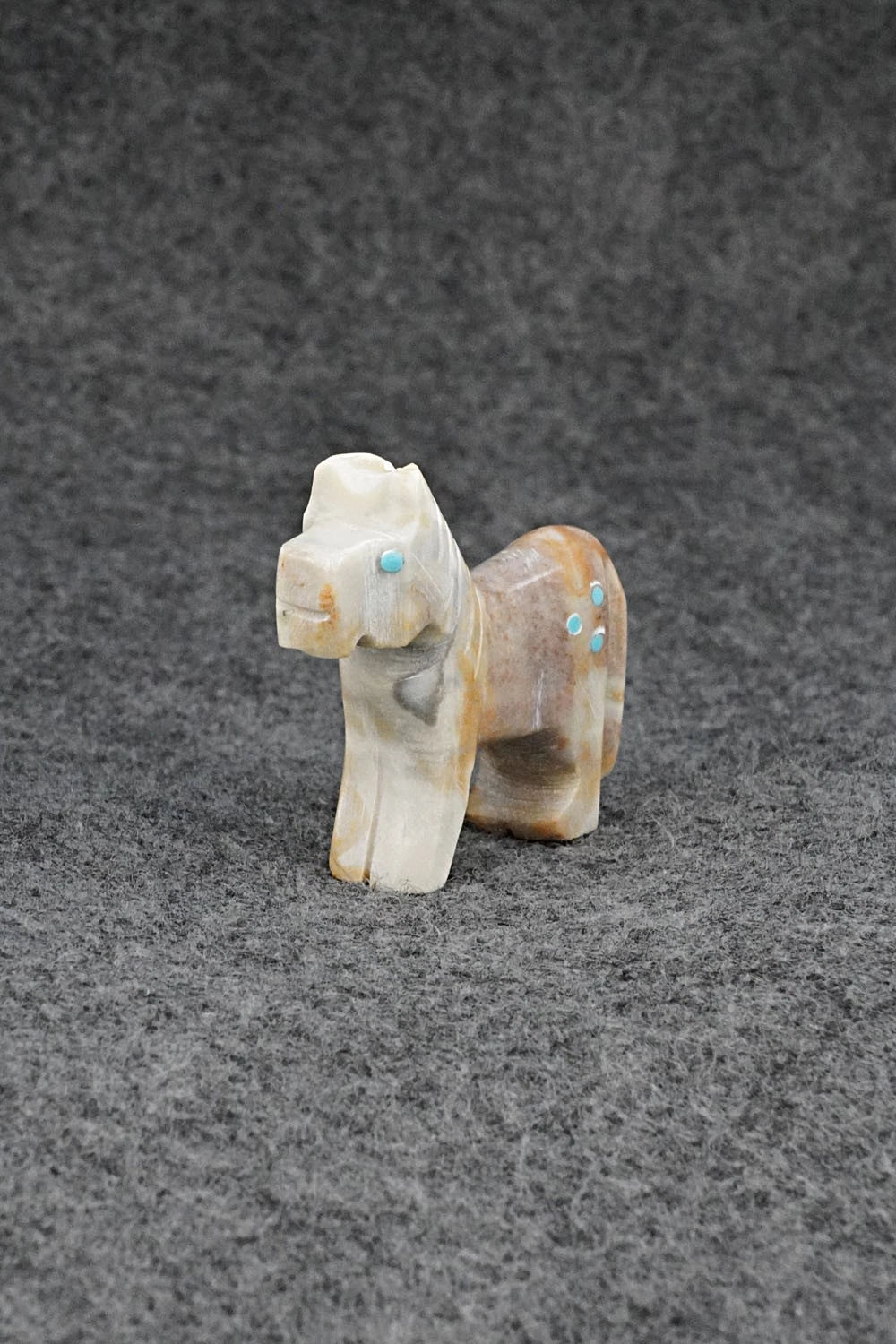 Horse Zuni Fetish Carving - Todd Etsate