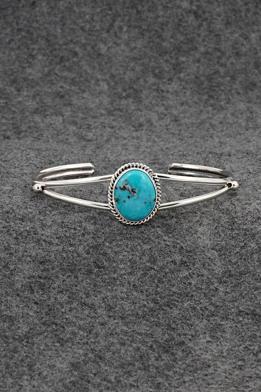 Turquoise & Sterling Silver Bracelet - Rena Begay