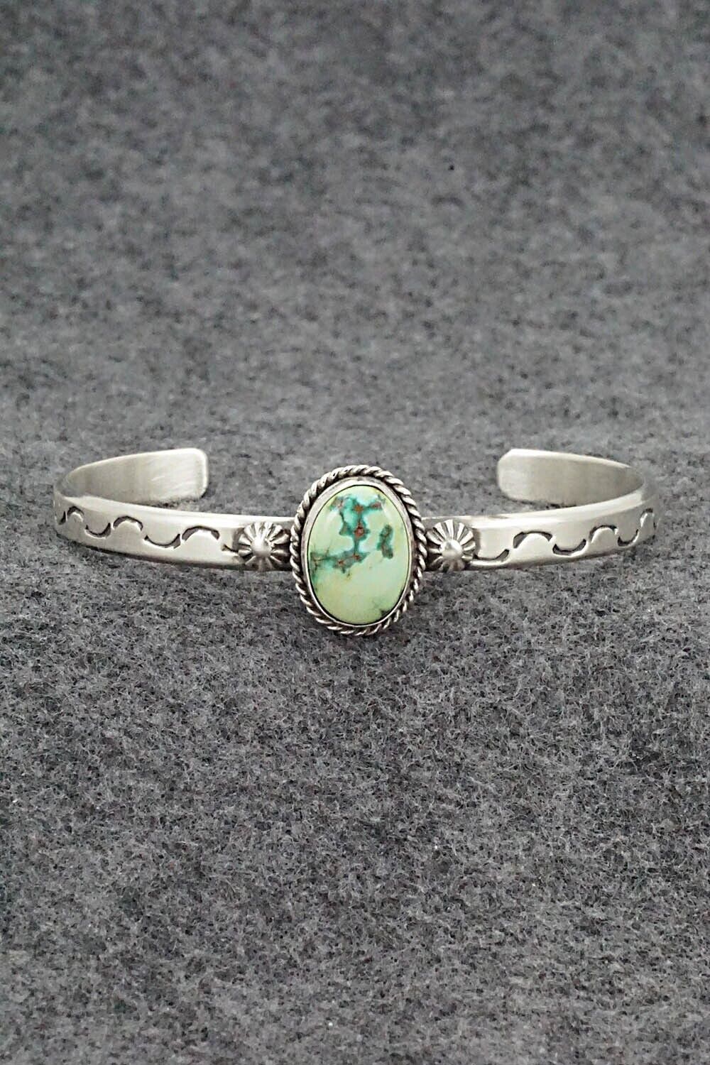 Turquoise & Sterling Silver Bracelet - Samuel Yellowhair