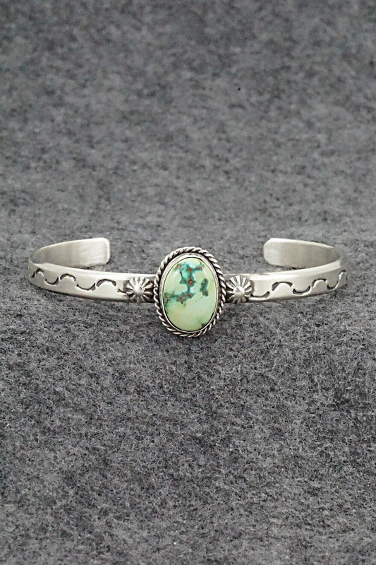 Turquoise & Sterling Silver Bracelet - Samuel Yellowhair