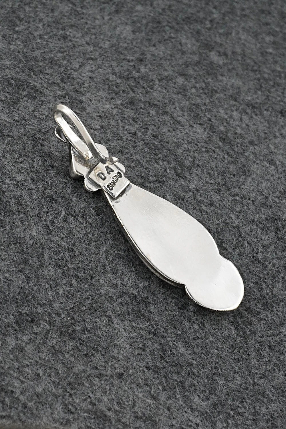 Turquoise & Sterling Silver Pendant - Delbert Arviso
