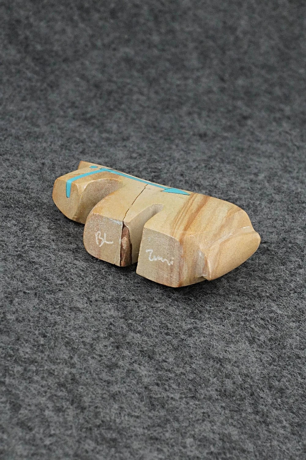 Horse Zuni Fetish Carving - Bernard Laiwakete