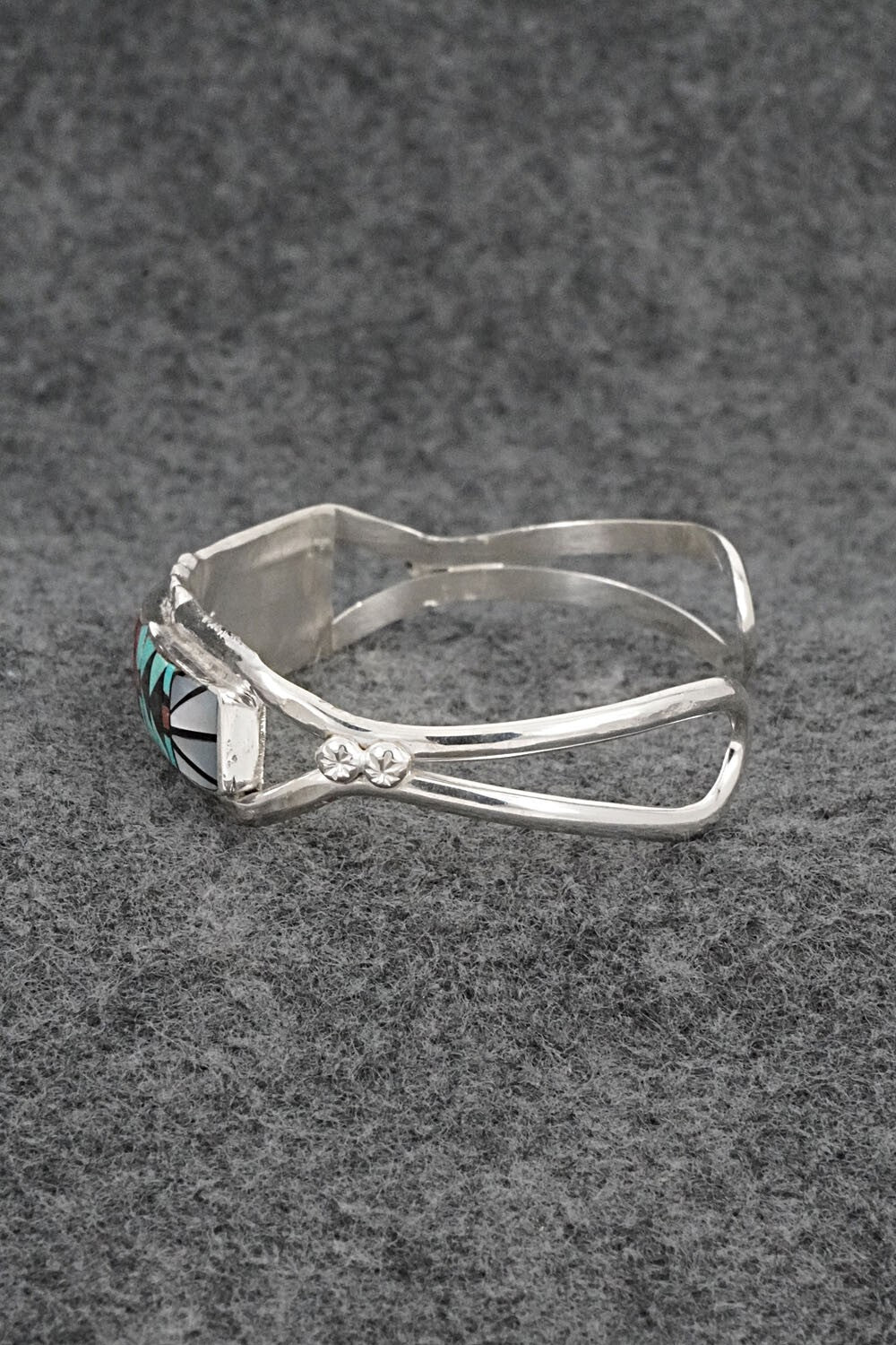Multi-Stone & Sterling Silver Bracelet - Ola Eriacho