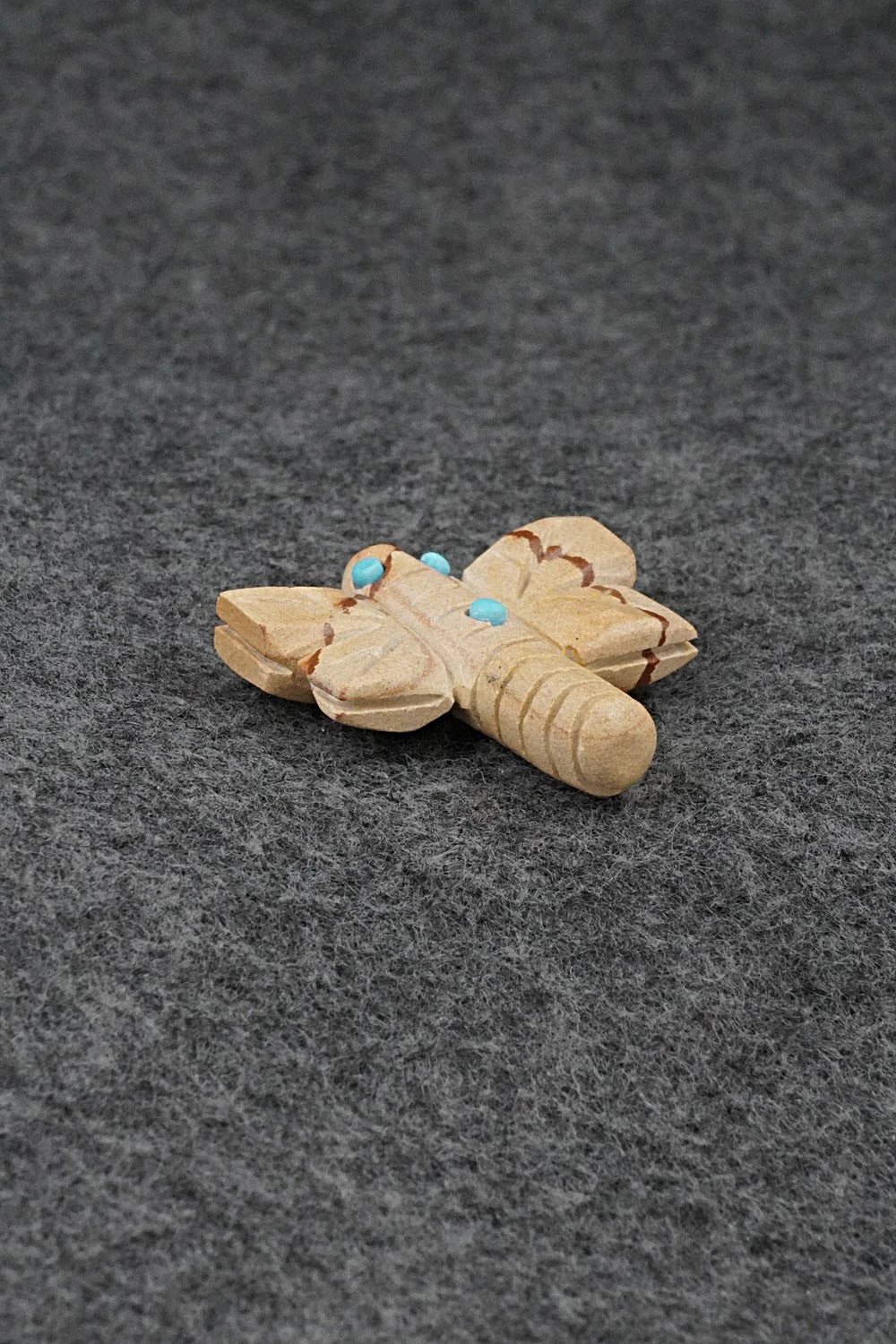 Dragonfly Zuni Fetish Carving - Cody Chavez
