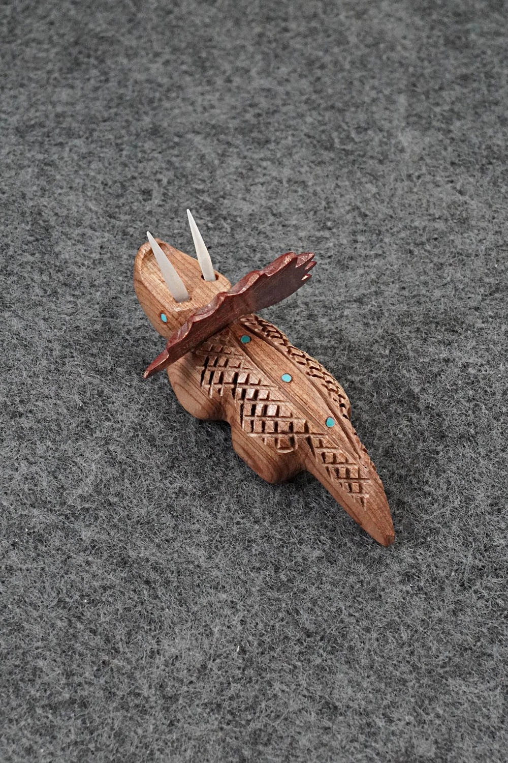 Dinosaur Zuni Fetish Carving - Brandon Phillips