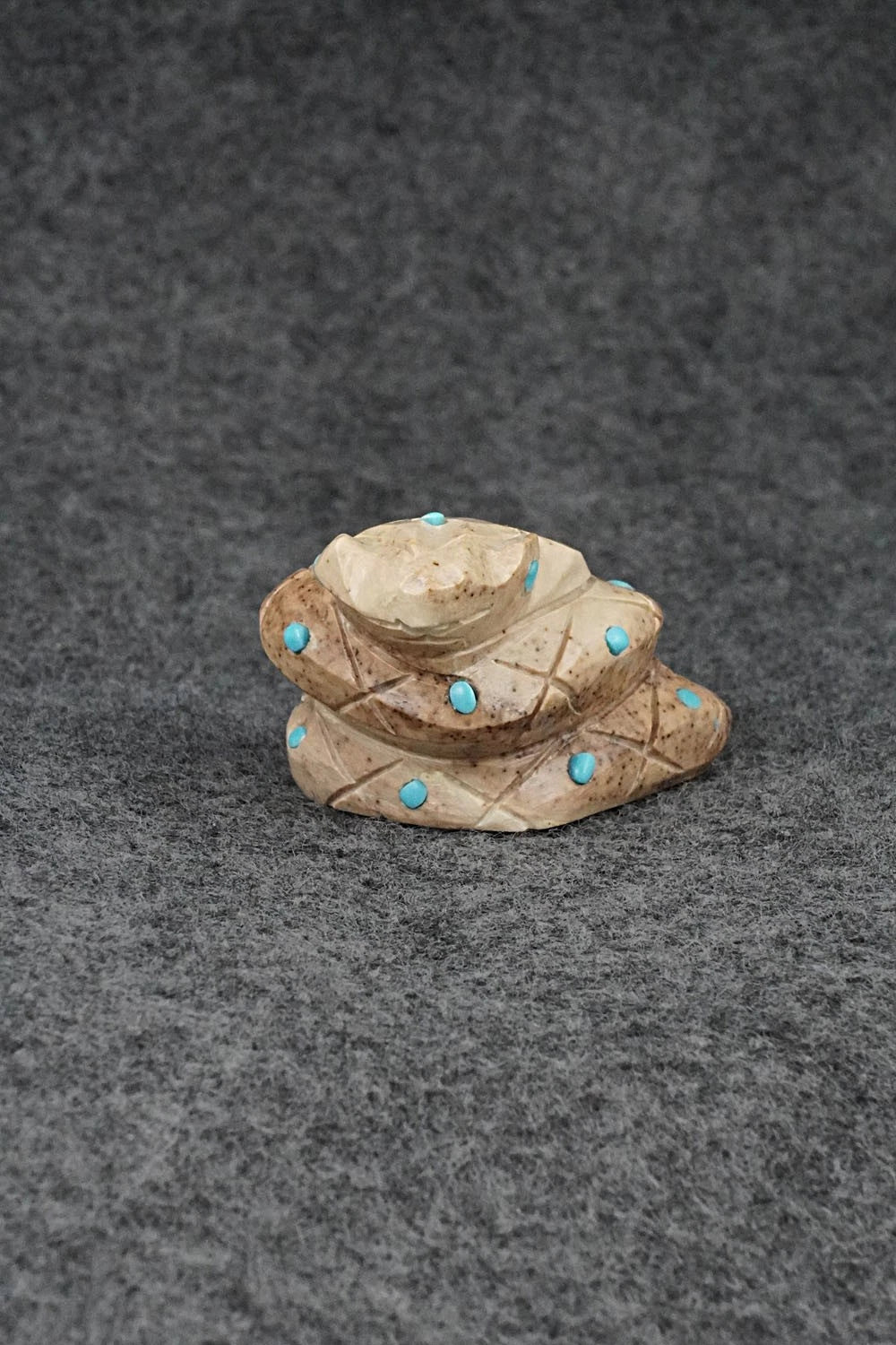 Rattlesnake Zuni Fetish Carving - Dannette Laate