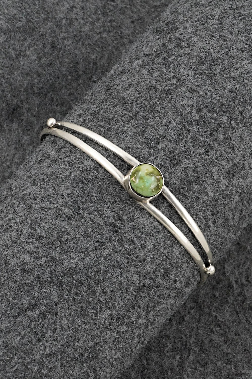 Turquoise & Sterling Silver Bracelet - Rosemary Saunders