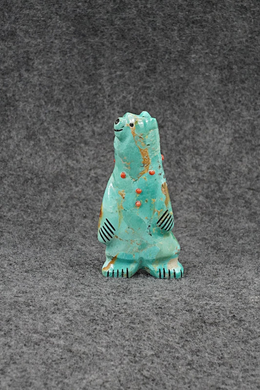 Bear Zuni Fetish Carving - Claudia Peina
