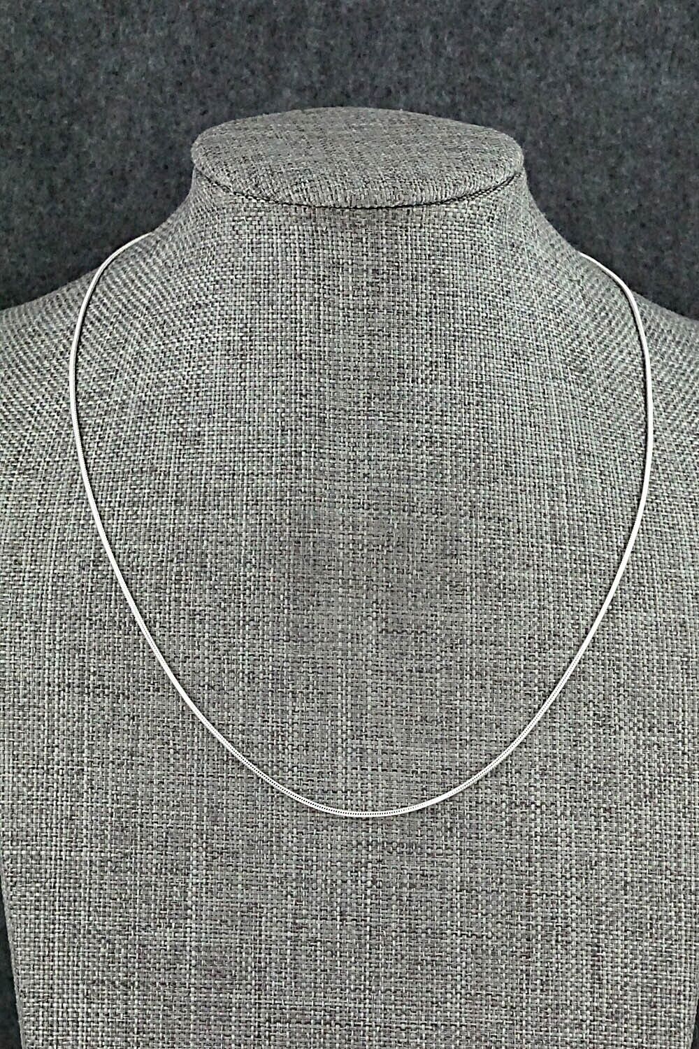 Sterling Silver Chain Necklace - Sterling Silver 16"