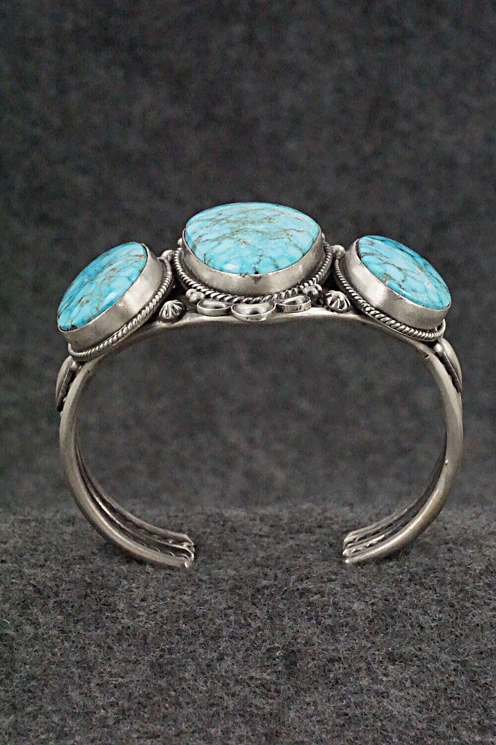 Turquoise & Sterling Silver Bracelet - Derrick Gordon