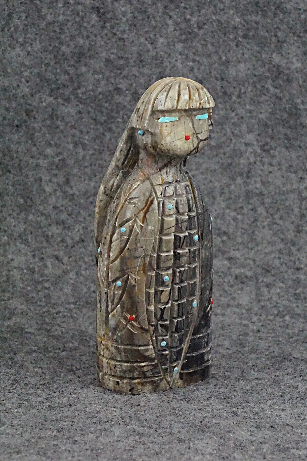 Corn Maiden Zuni Fetish Carving - Douglas Martza