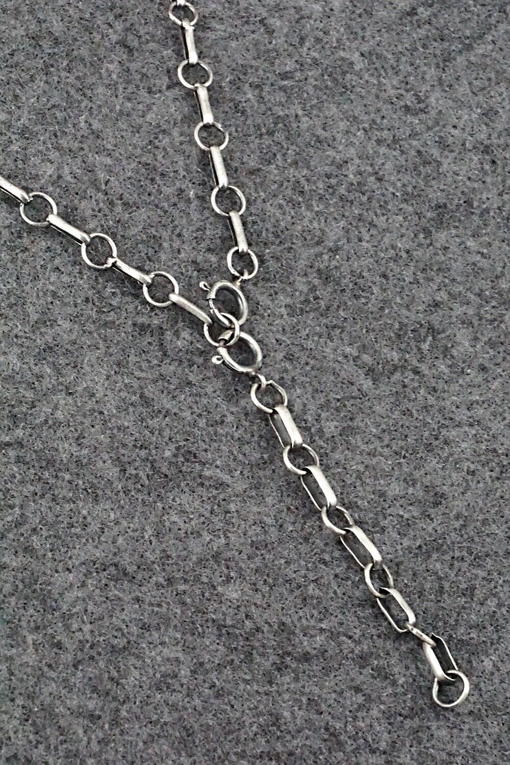 Turquoise & Sterling Silver Necklace - Jeff James