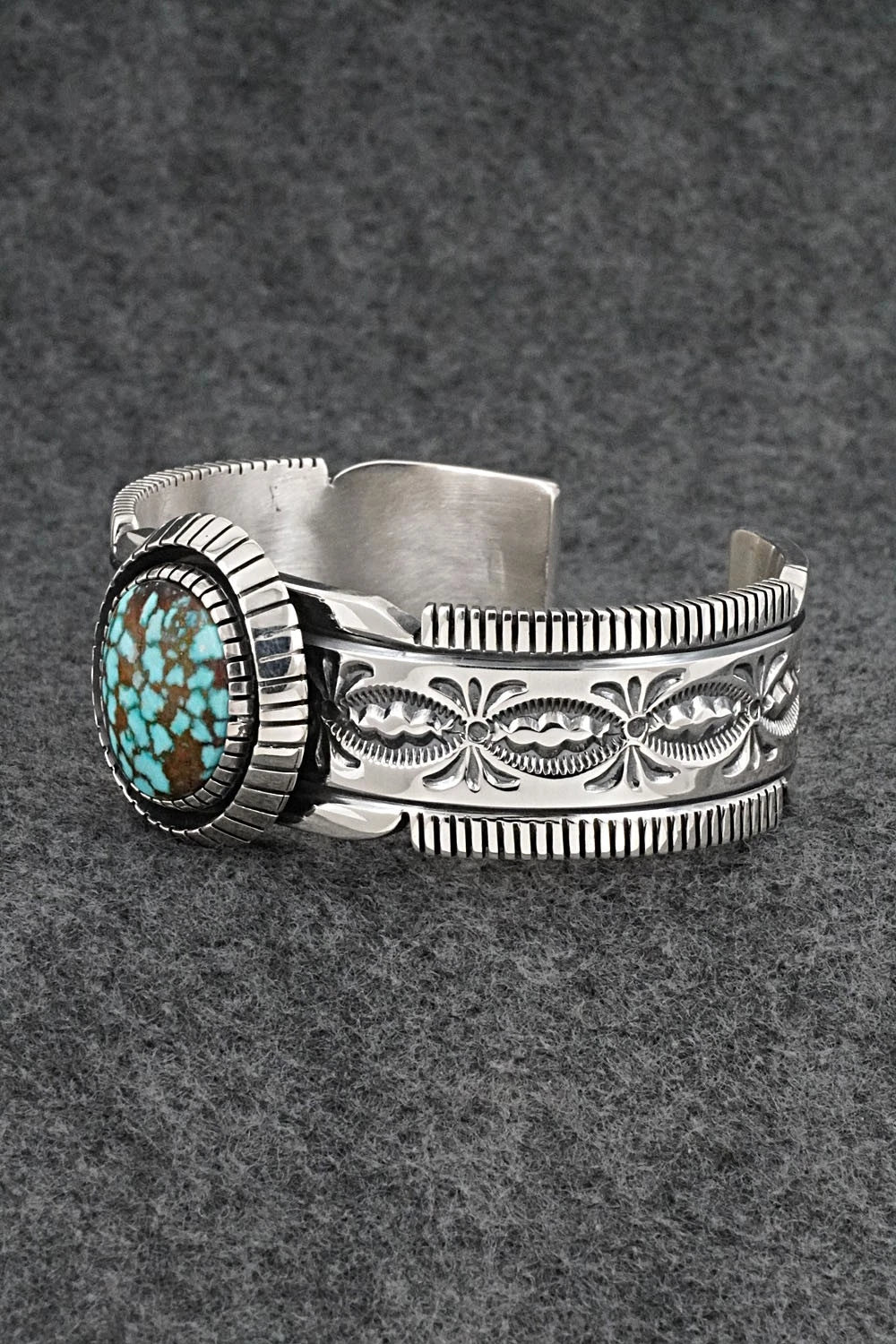 Turquoise & Sterling Silver Bracelet - Mark Yazzie