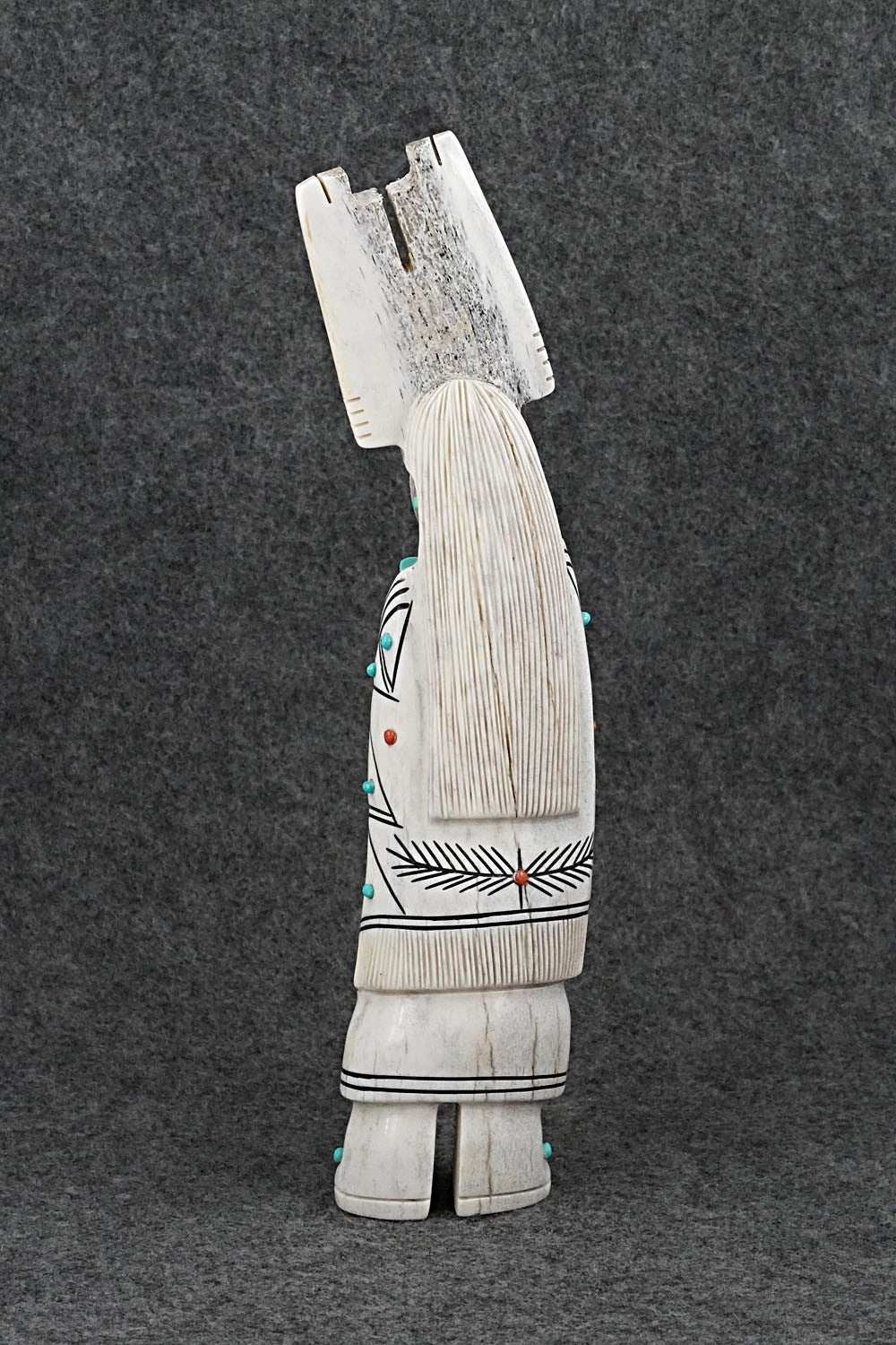 Corn Maiden Zuni Fetish Carving - Claudia Peina
