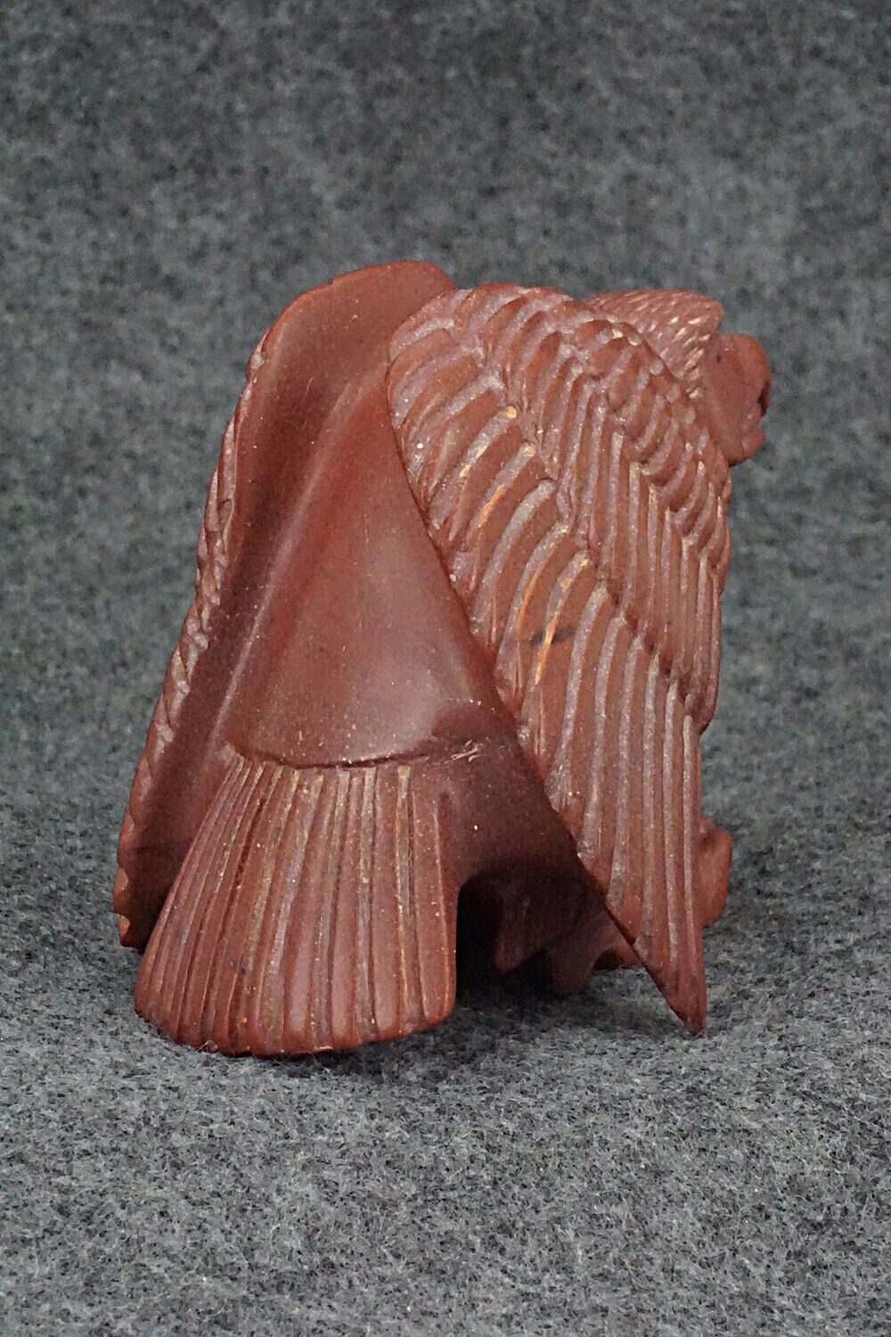 Eagle Zuni Fetish Carving - Albert Eustace Sr.