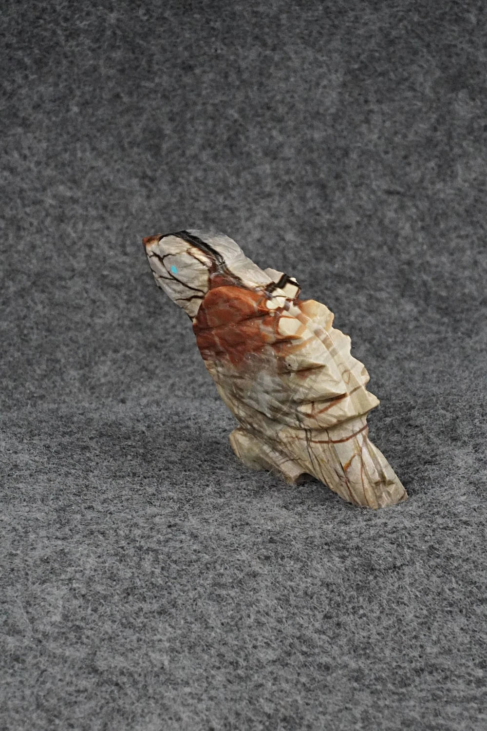 Eagle Zuni Fetish Carving - Tony Mackel