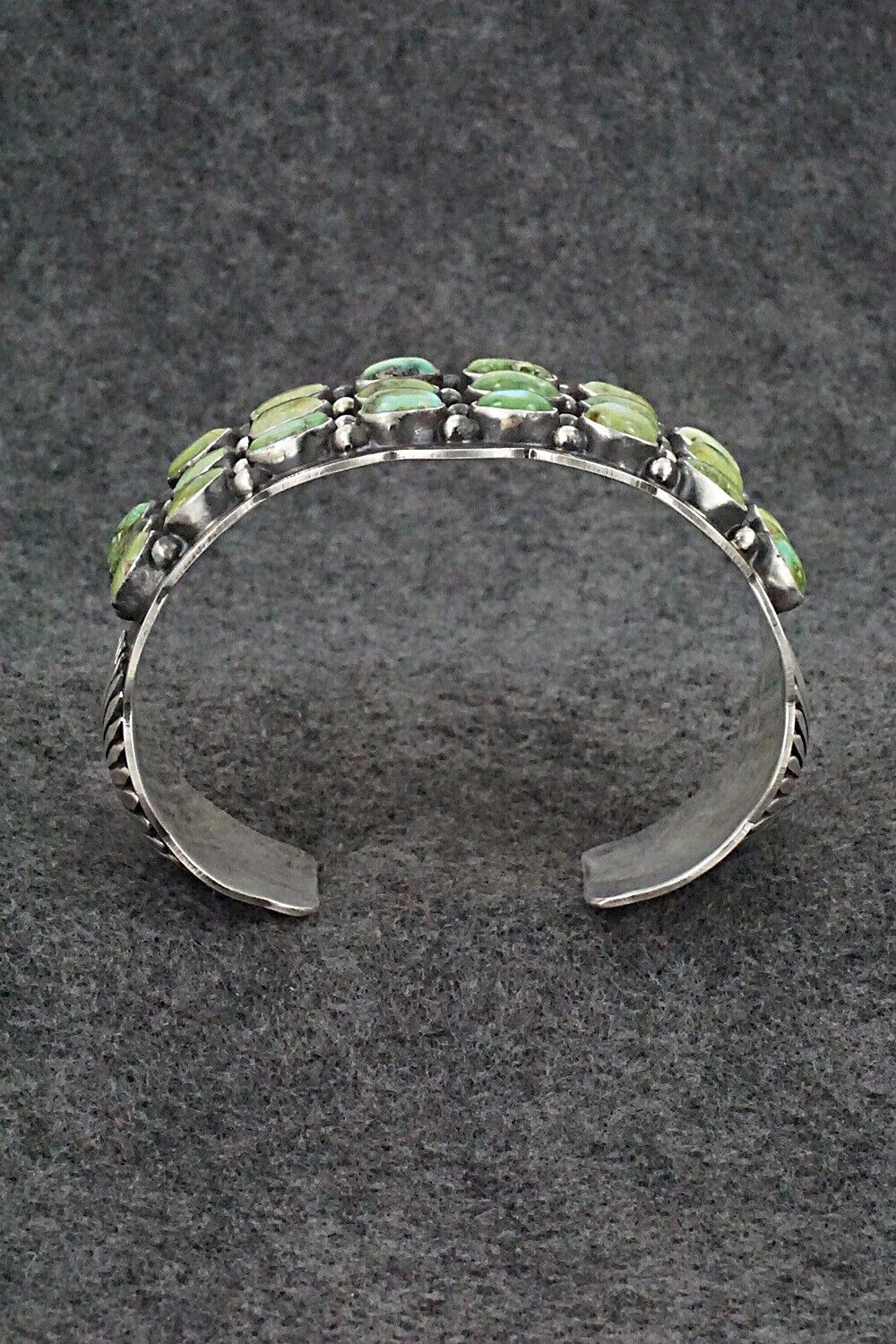 Turquoise & Sterling Silver Bracelet - Tom Lewis