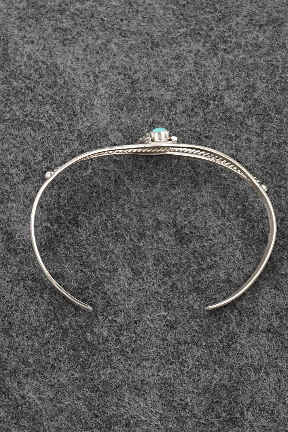Turquoise & Sterling Silver Bracelet - Janice Spencer