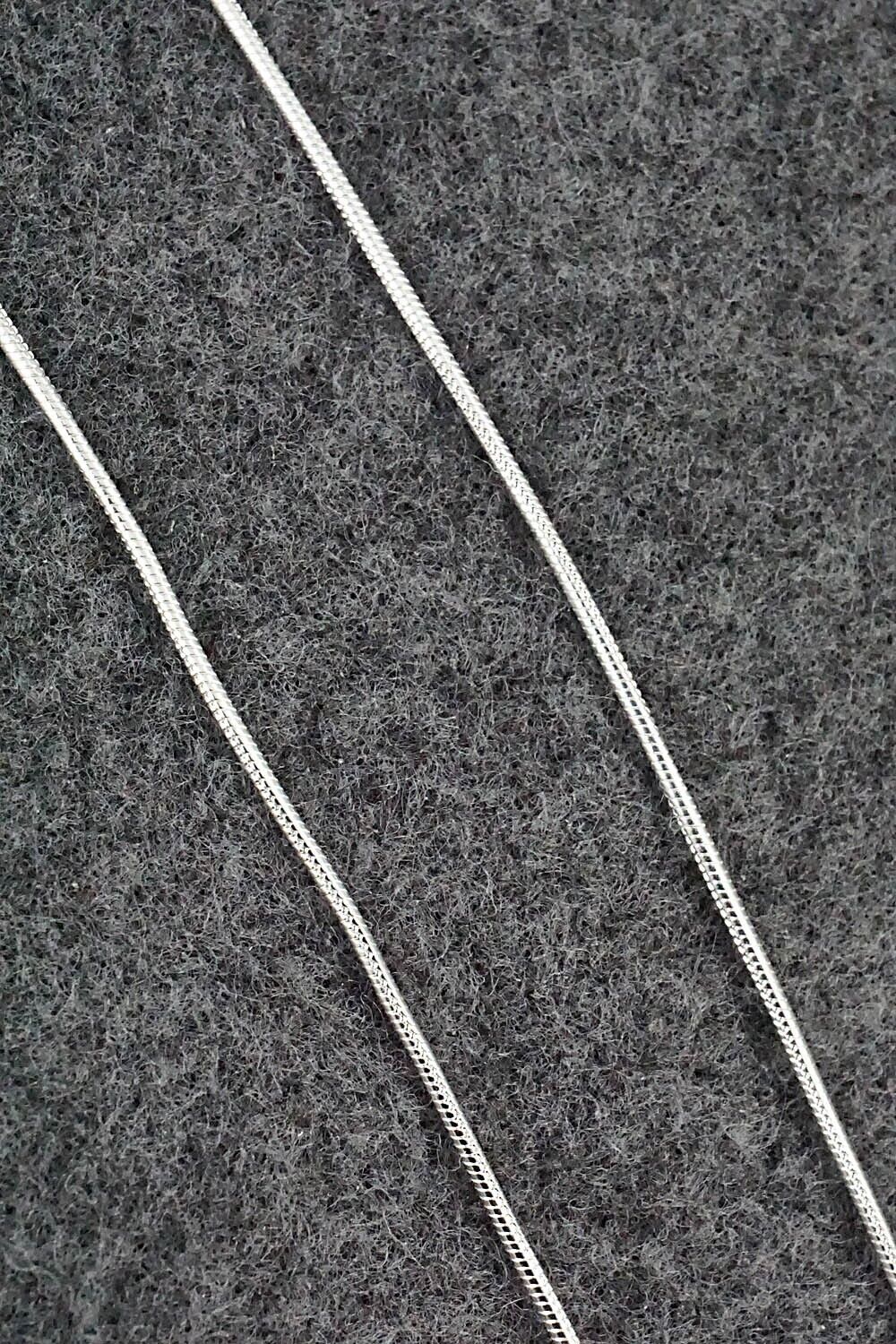 Sterling Silver Chain Necklace - Sterling Silver 16"