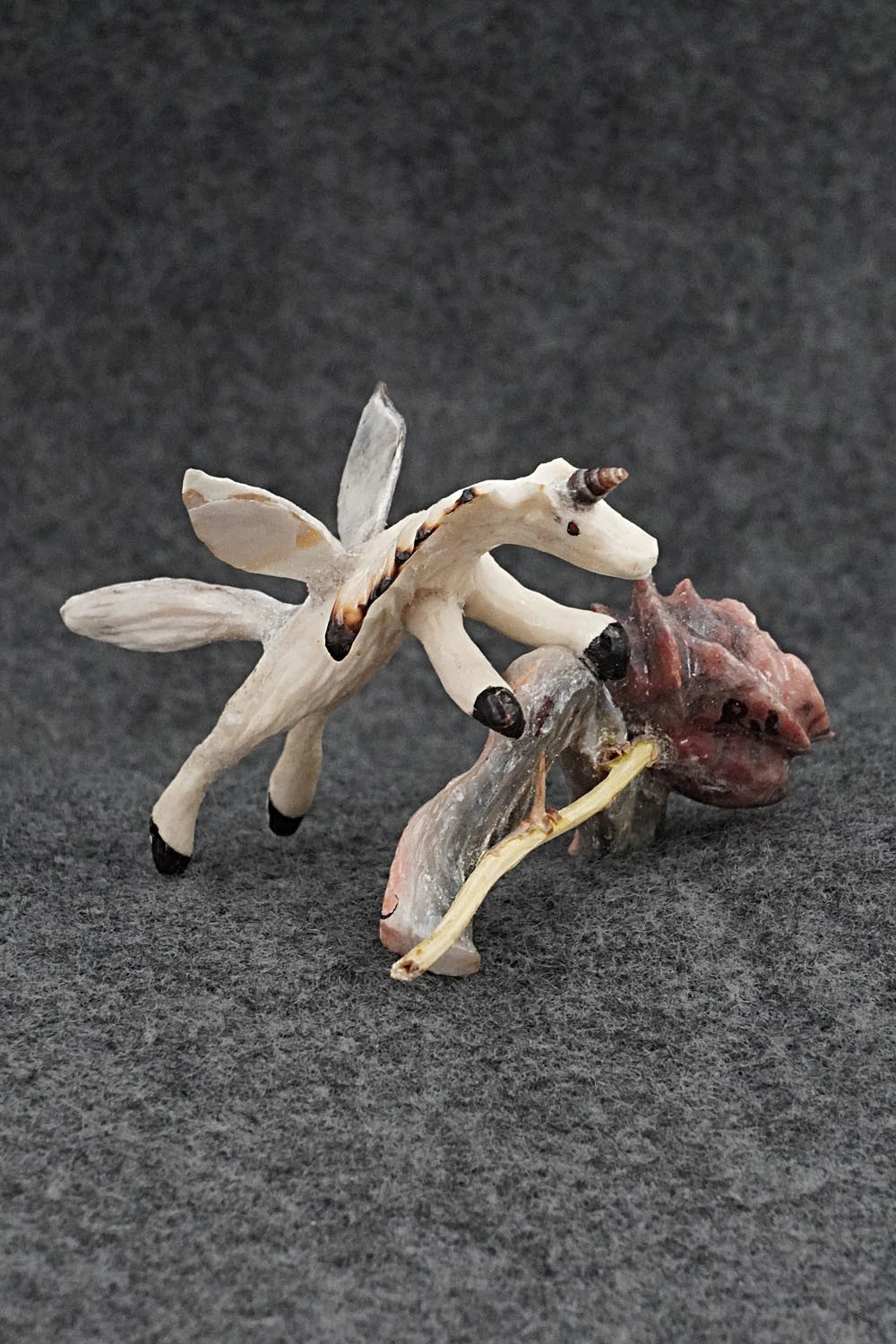Unicorn Zuni Fetish Carving - Ruben Najara