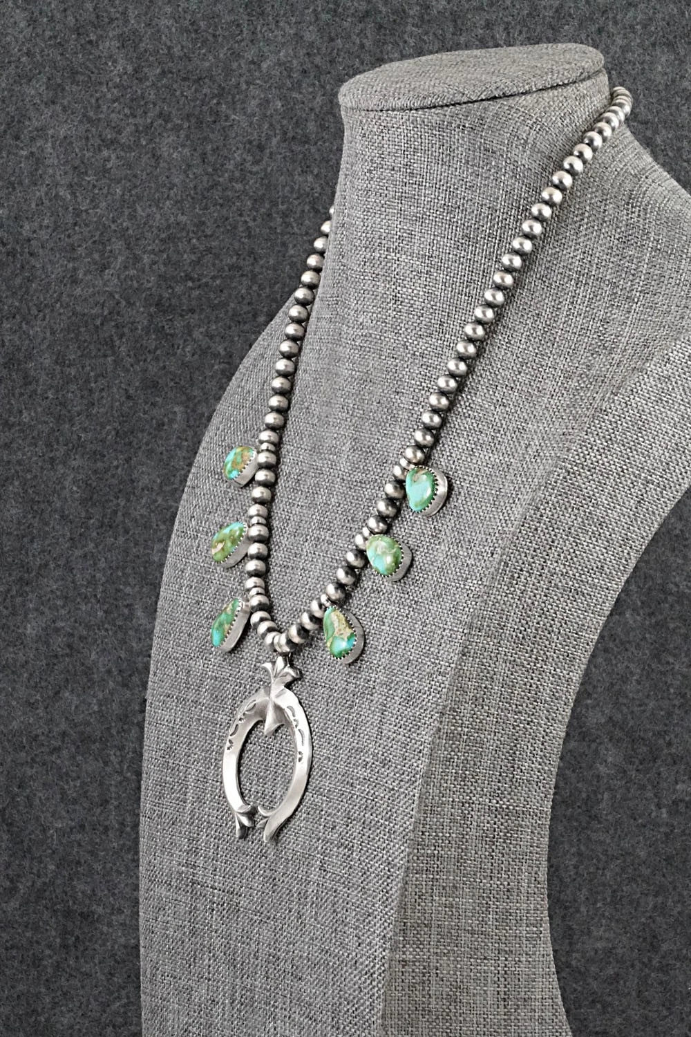 Turquoise & Sterling Silver Necklace - Latricia Largo