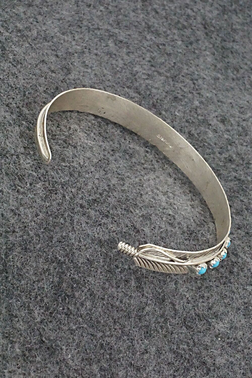 Turquoise and Sterling Silver Bracelet - Aaron Davis
