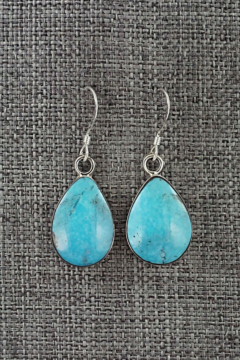 Turquoise & Sterling Silver Earrings - Sadie Jim