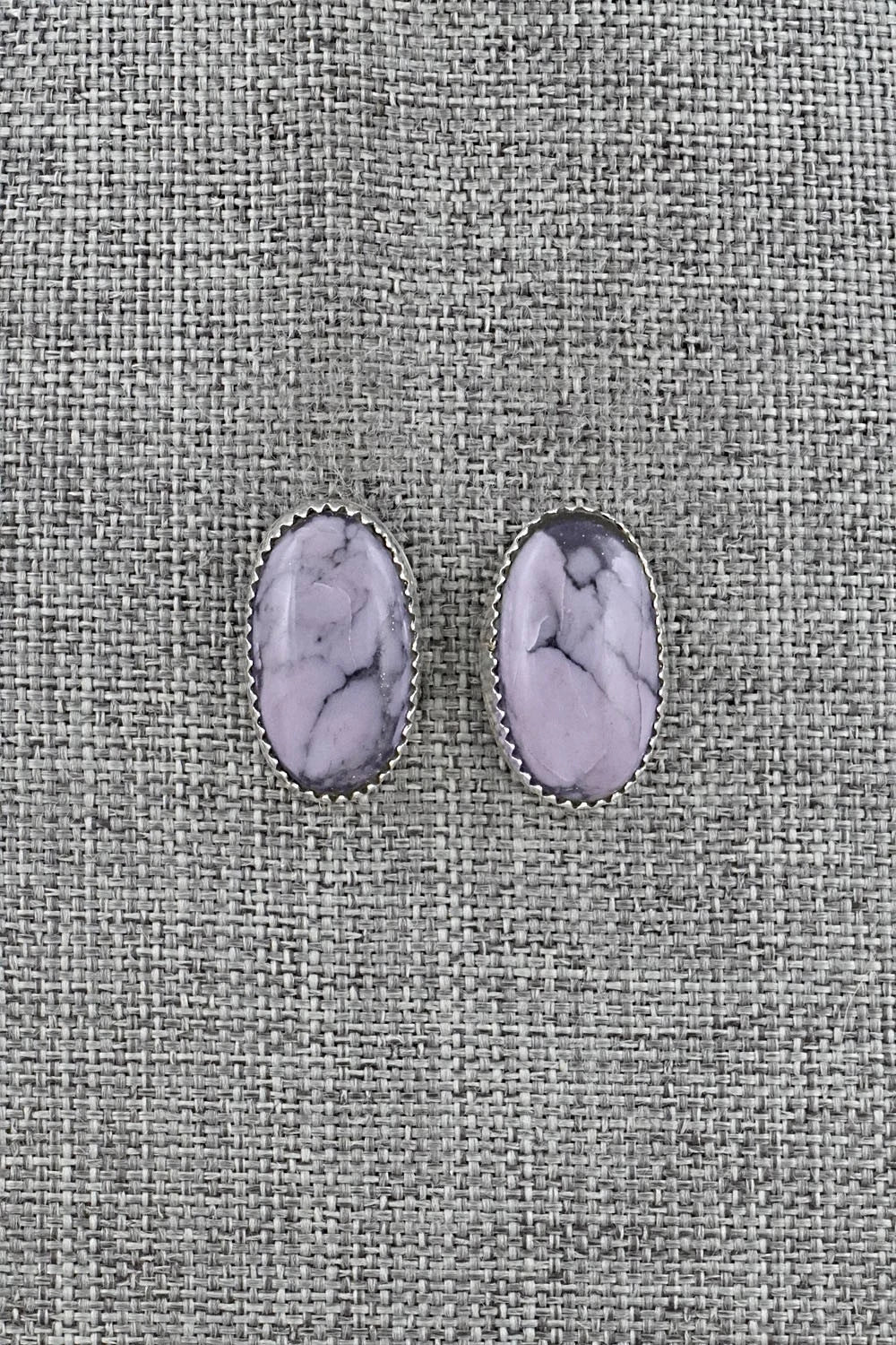 Morado & Sterling Silver Earrings - Murray Hannaweeka