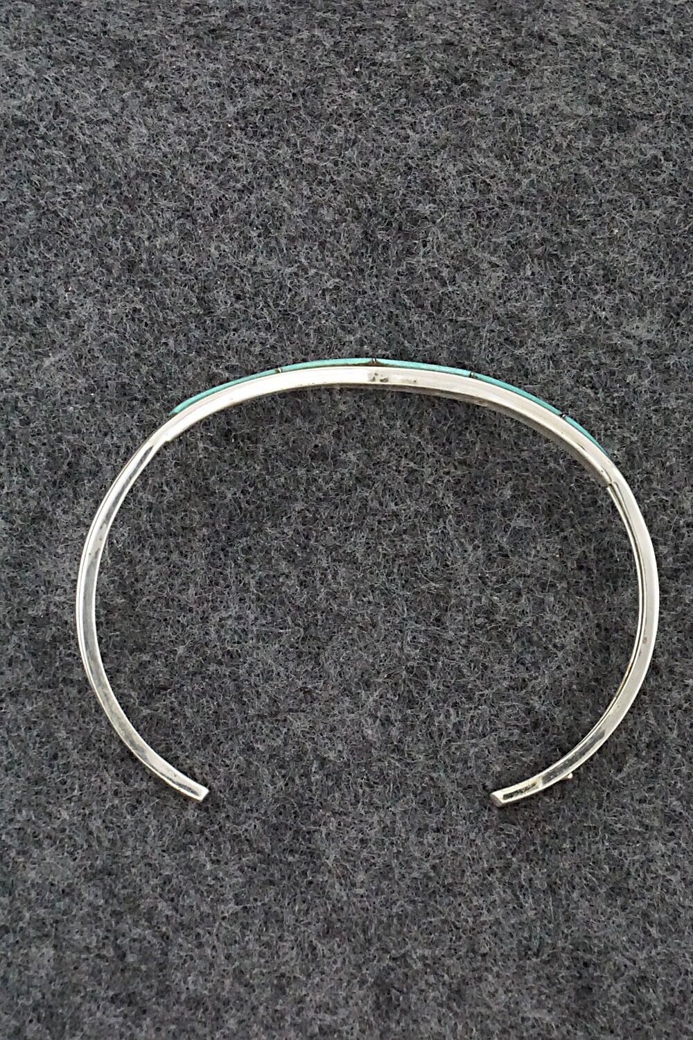 Turquoise & Sterling Silver Bracelet - Jamie Johnson